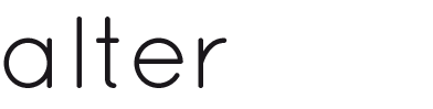 Logo Alter RH noir et blanc